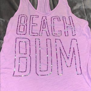 PINK Racerback Tank